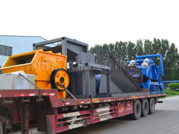 洗沙设备发货现场