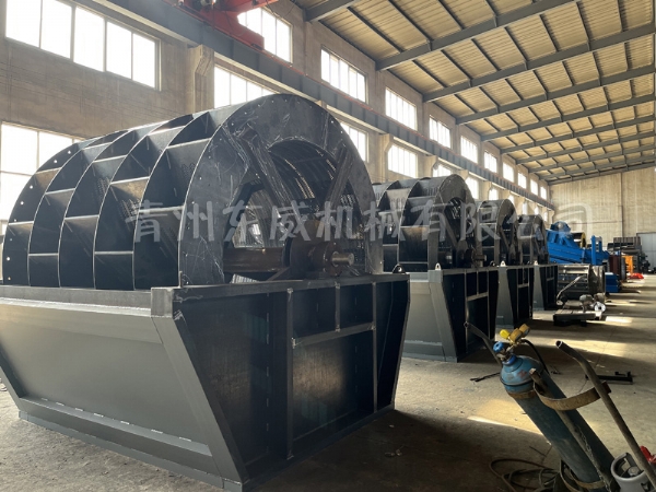 洗沙设备发货现场