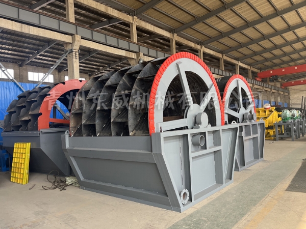  洗沙设备发货现场