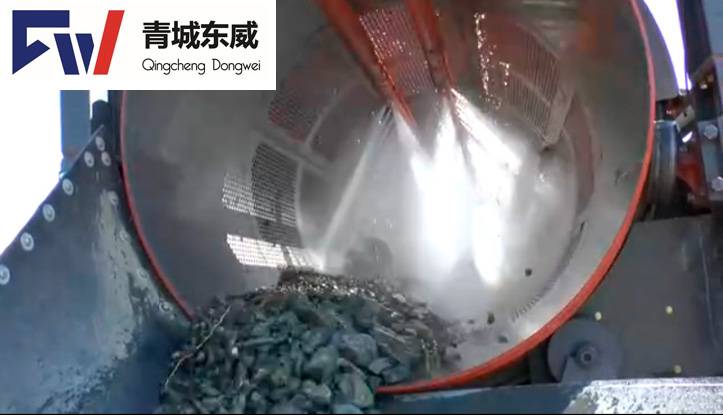 滚筒式选金机,滚筒筛沙金设备,移动选金滚筒筛